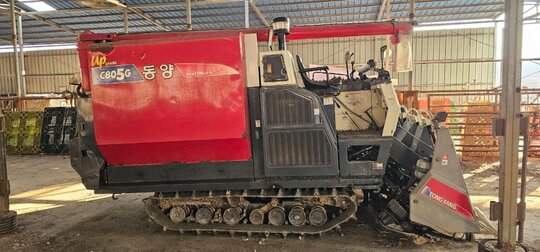 TYM 콤바인 C805G (5조식) 앞좌측면