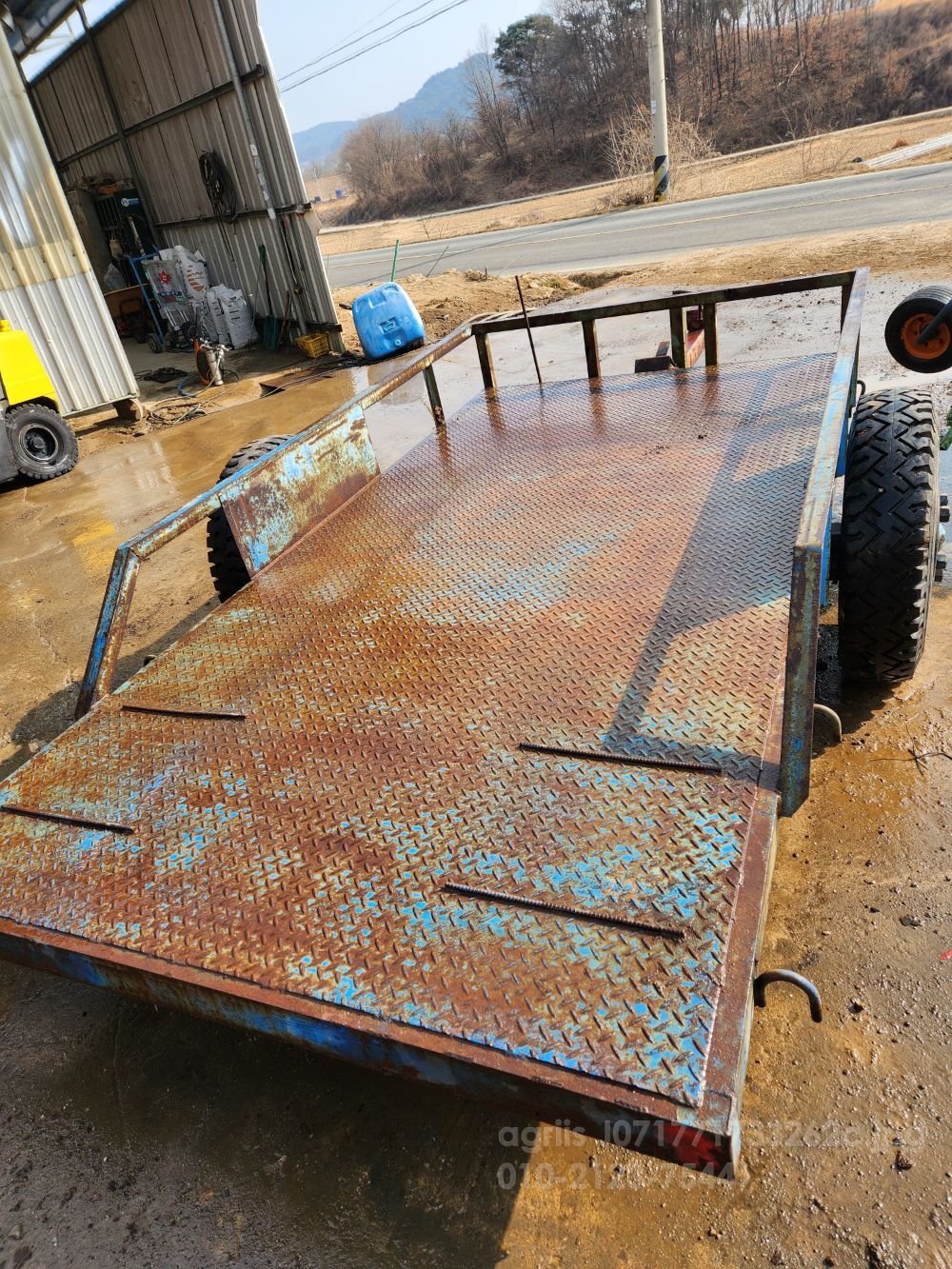 경종 트레일러 콤바인 추레라