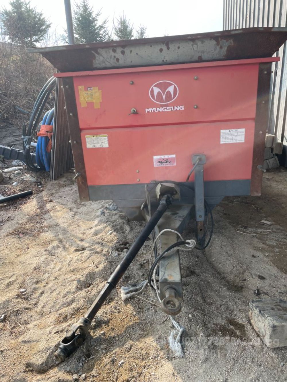  Manure Spreader 5.5톤  뒤우측면