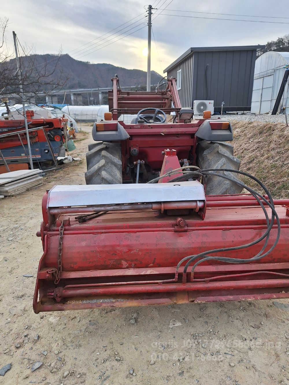 TYM Tractor T350 (35hp) 뒤우측면