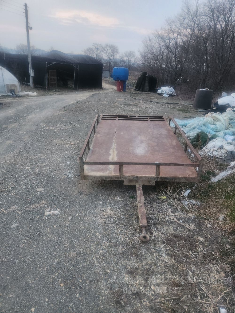 기공사 트레일러 추레라