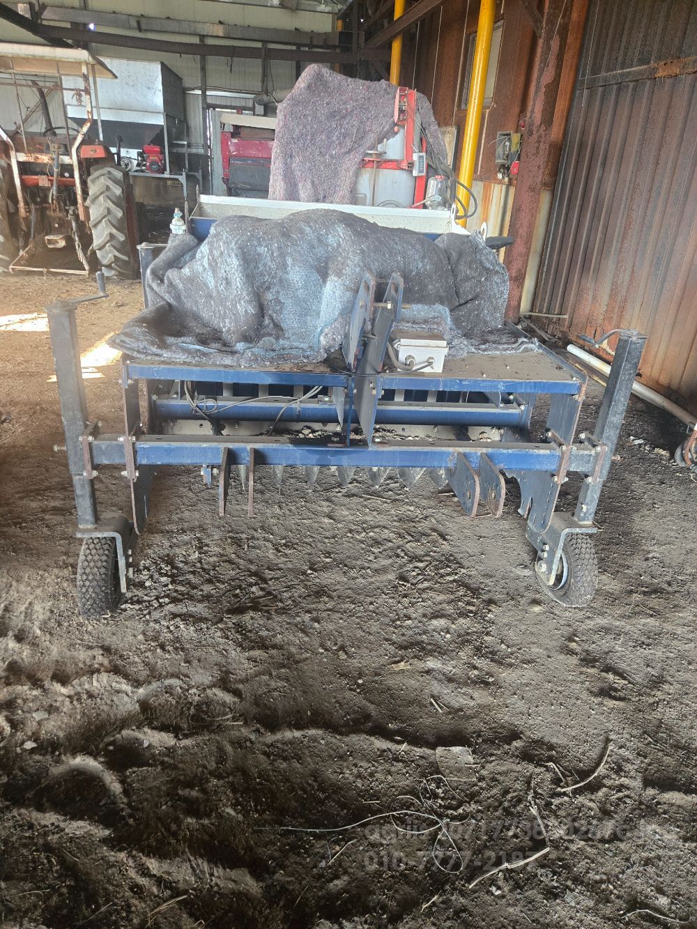  진일마늘파종기 마늘파종기