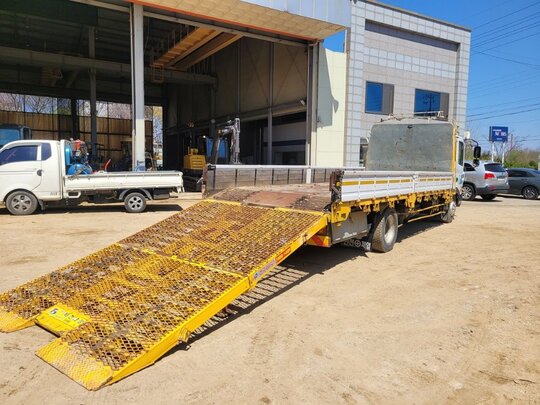 현대4.5톤트럭 사다리 현대4.5톤화물 자동사다리 5톤카고 자동사다리