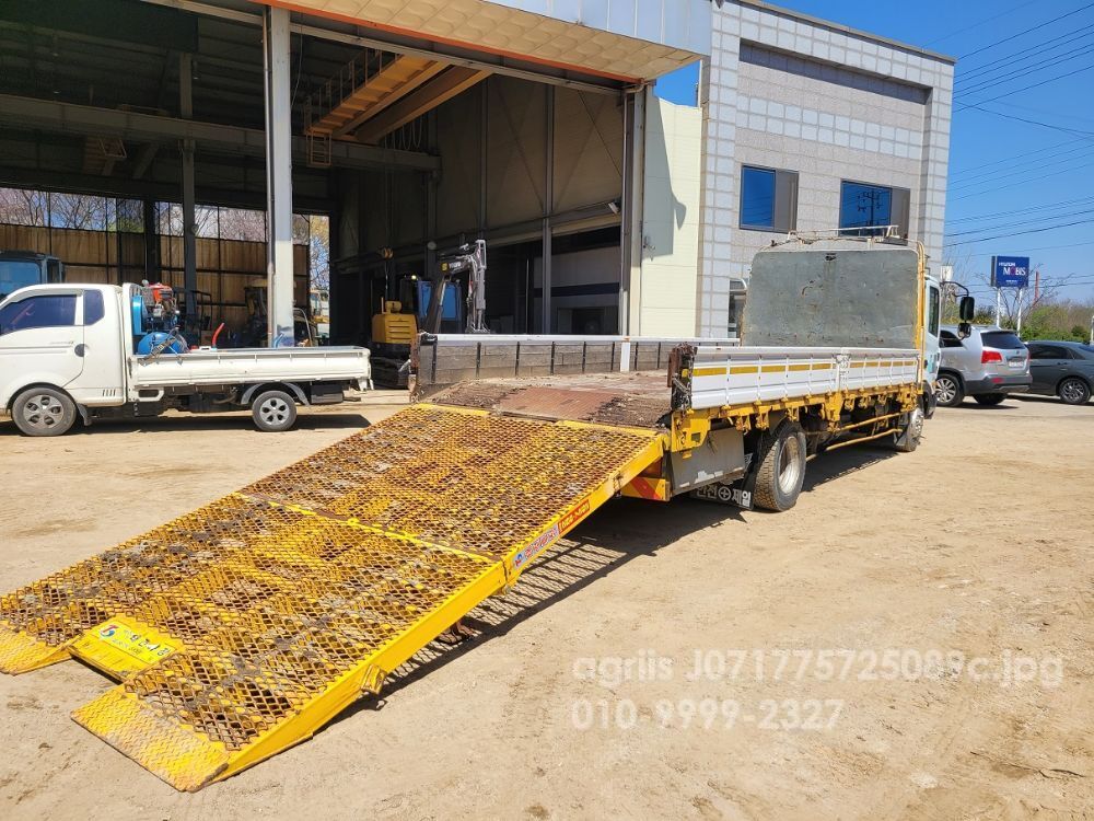  현대4.5톤화물 자동사다리 5톤카고 자동사다리 