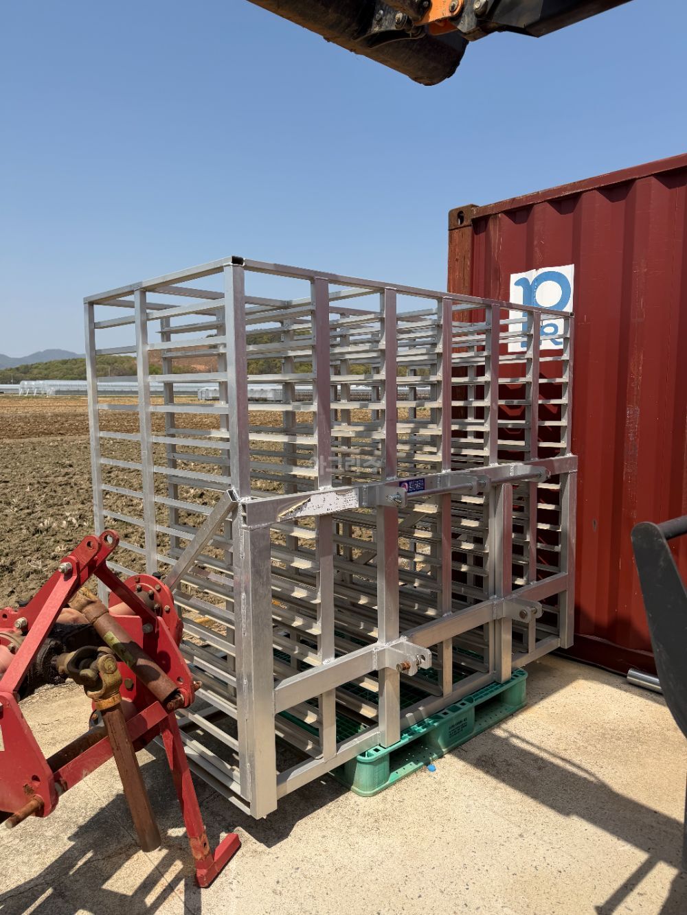  모판이송기 이송기 