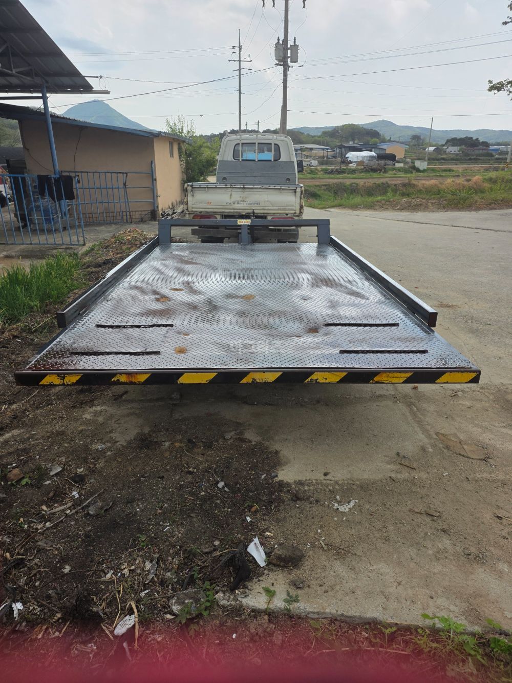 효창콤바인트레이러 트레일러 효창