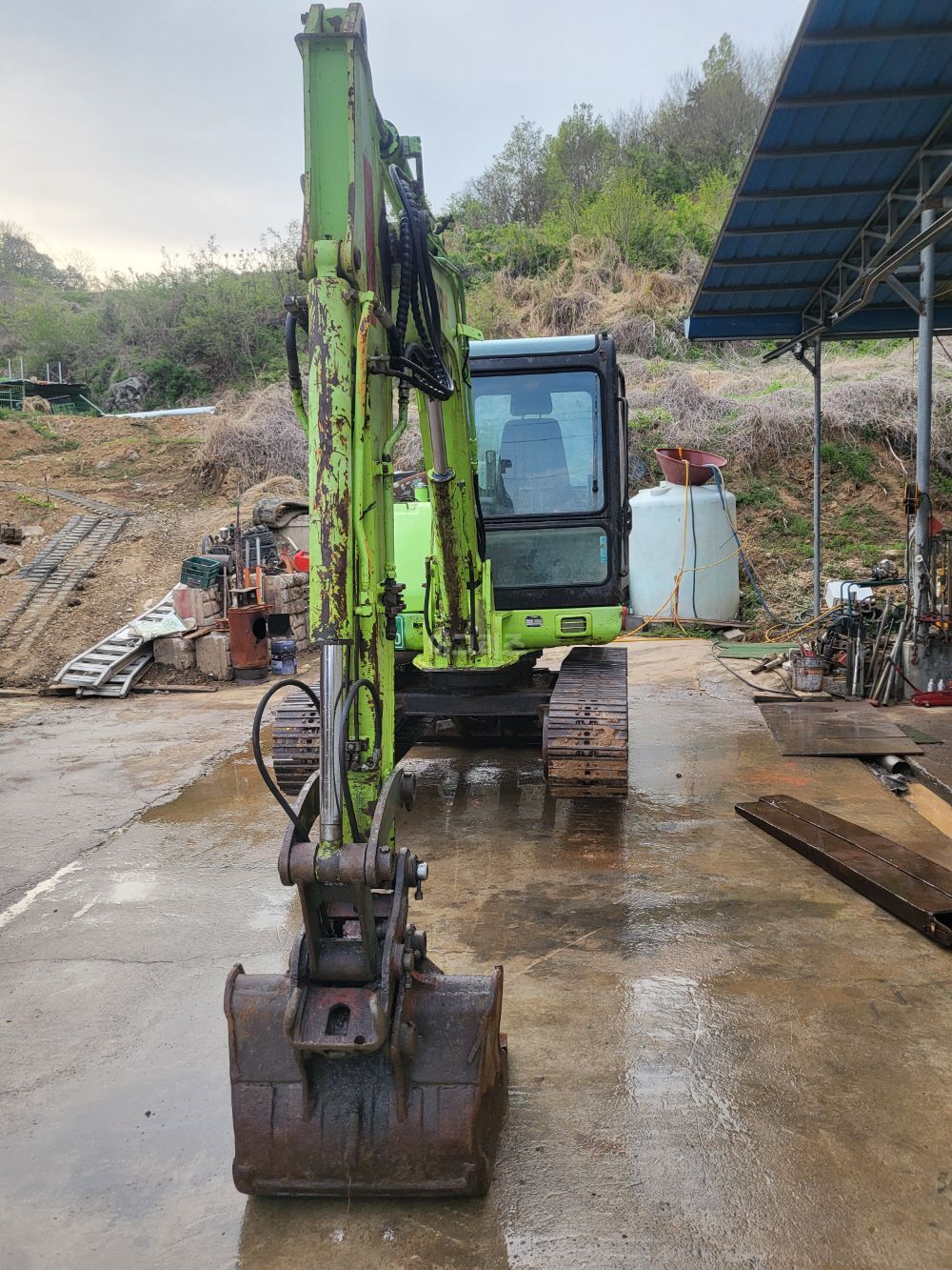 현대 굴삭기 555MVP (55.5톤)