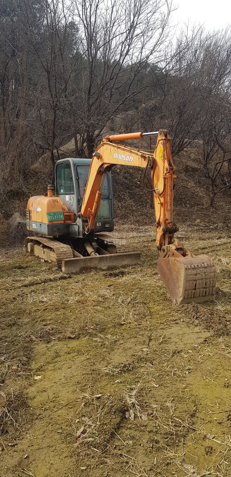 대우55v 굴삭기 55V (5.5톤)