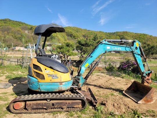 Kubota Excavator U-20 (2.0톤) 앞좌측면