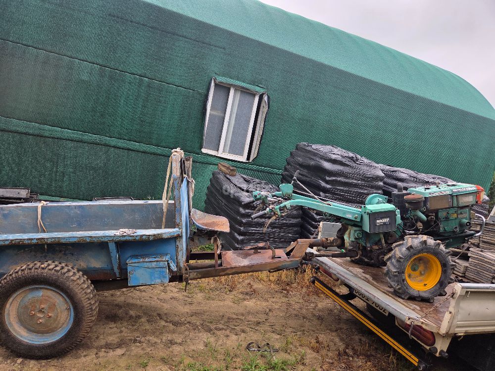 Daedong Power Tiller ND8DE (8hp) 뒤우측면