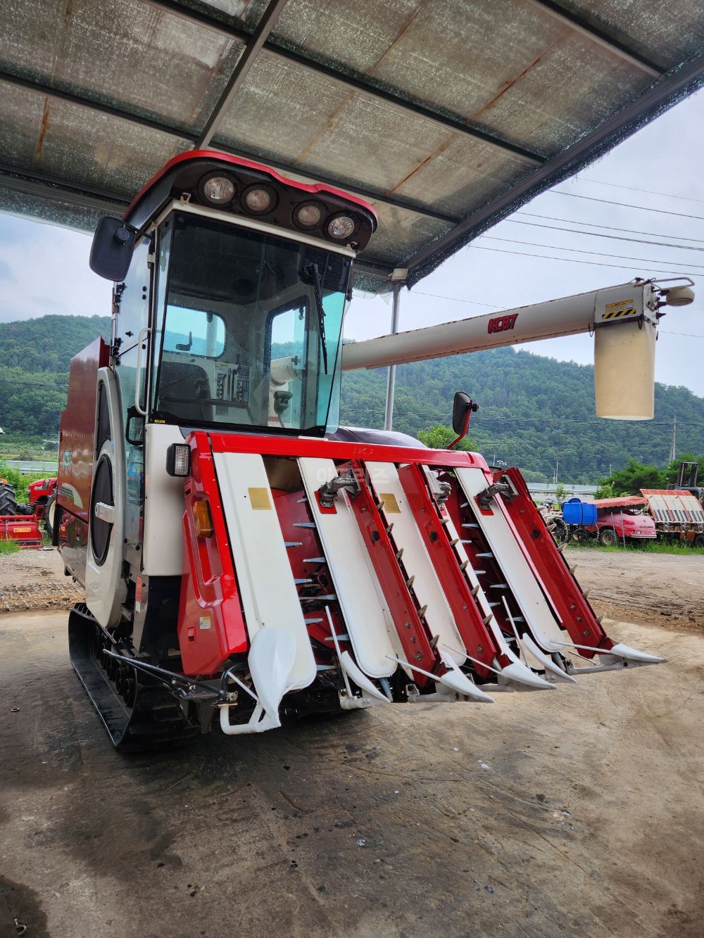 Kukje Combine Harvester KC87 (5Rows)