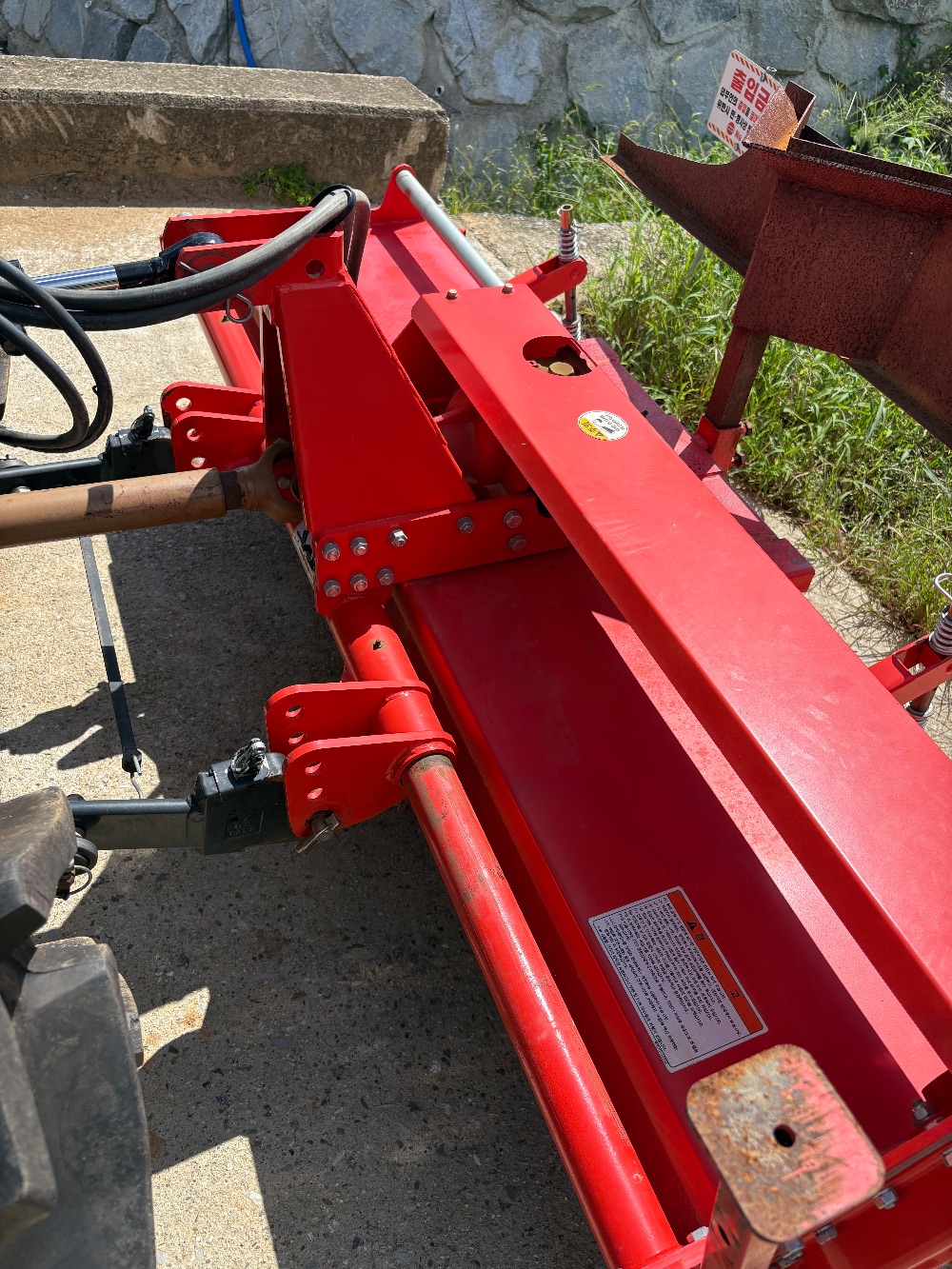Daedong Rotavator Hc1810s (경폭180cm) 뒤우측면