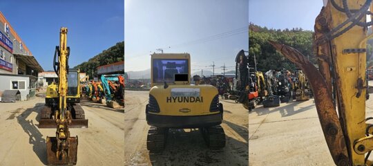 현대 굴삭기 R555-7 (5.5톤)