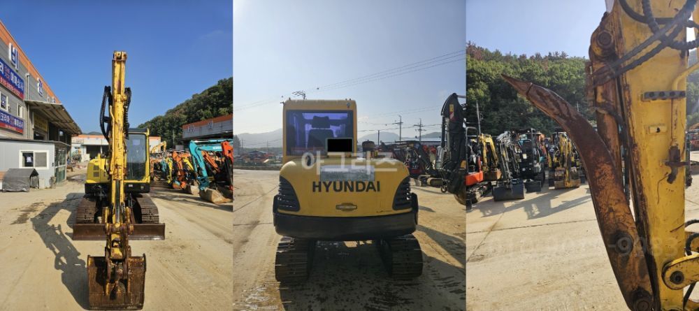 현대 굴삭기 R555-7 (5.5톤)