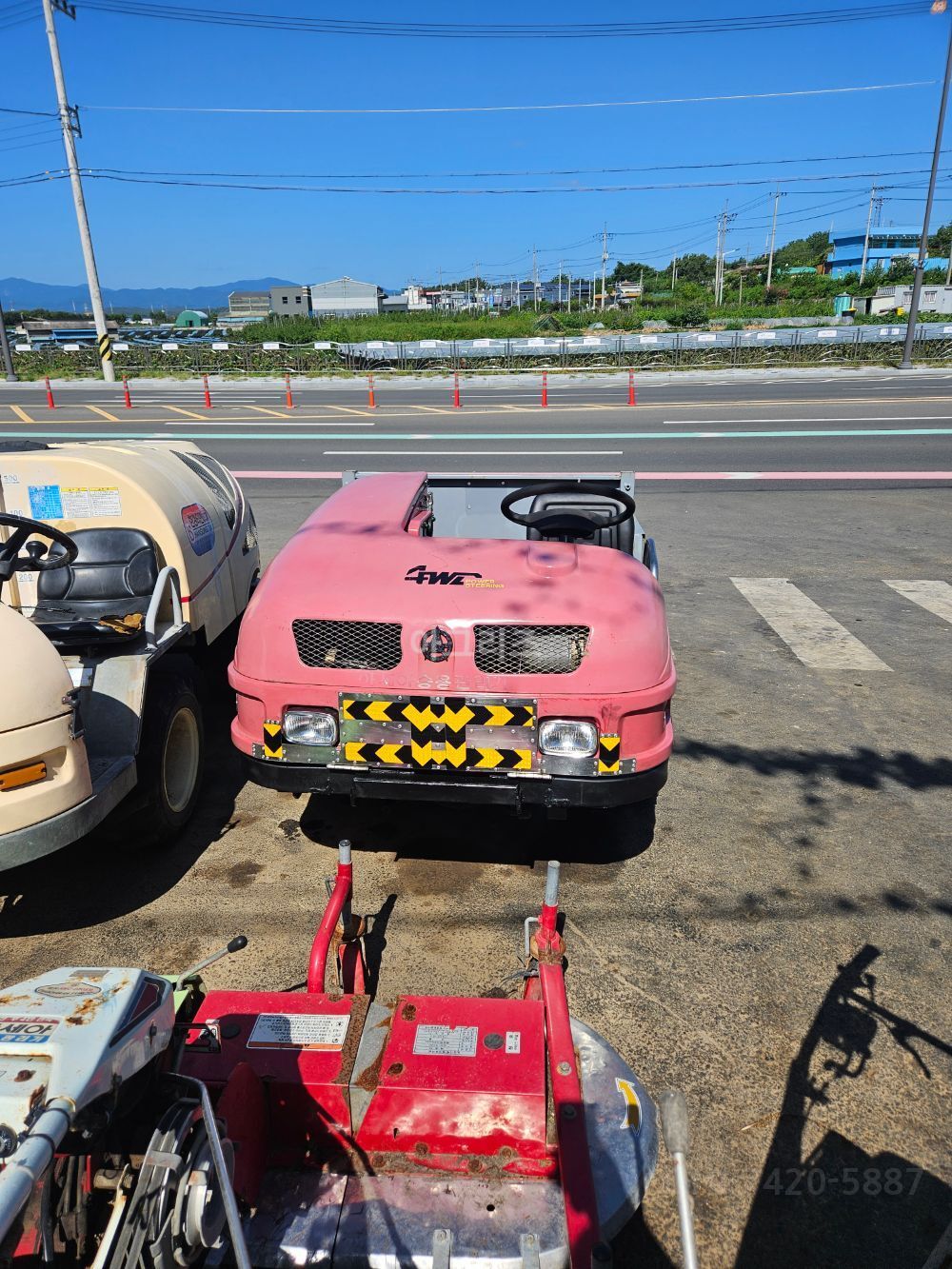 아세아 SS기 파워 운반차