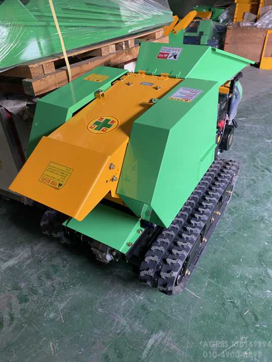  궤도형 잔가지파쇄기 궤도형 잔가지파쇄기  앞좌측면