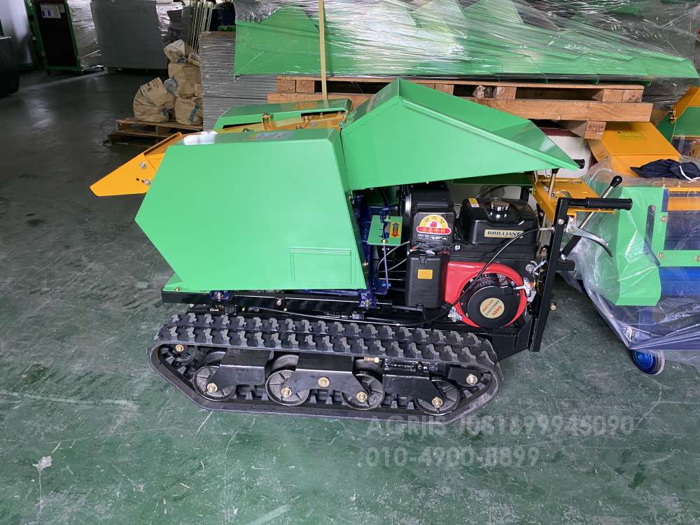  궤도형 잔가지파쇄기 궤도형 잔가지파쇄기  뒤우측면