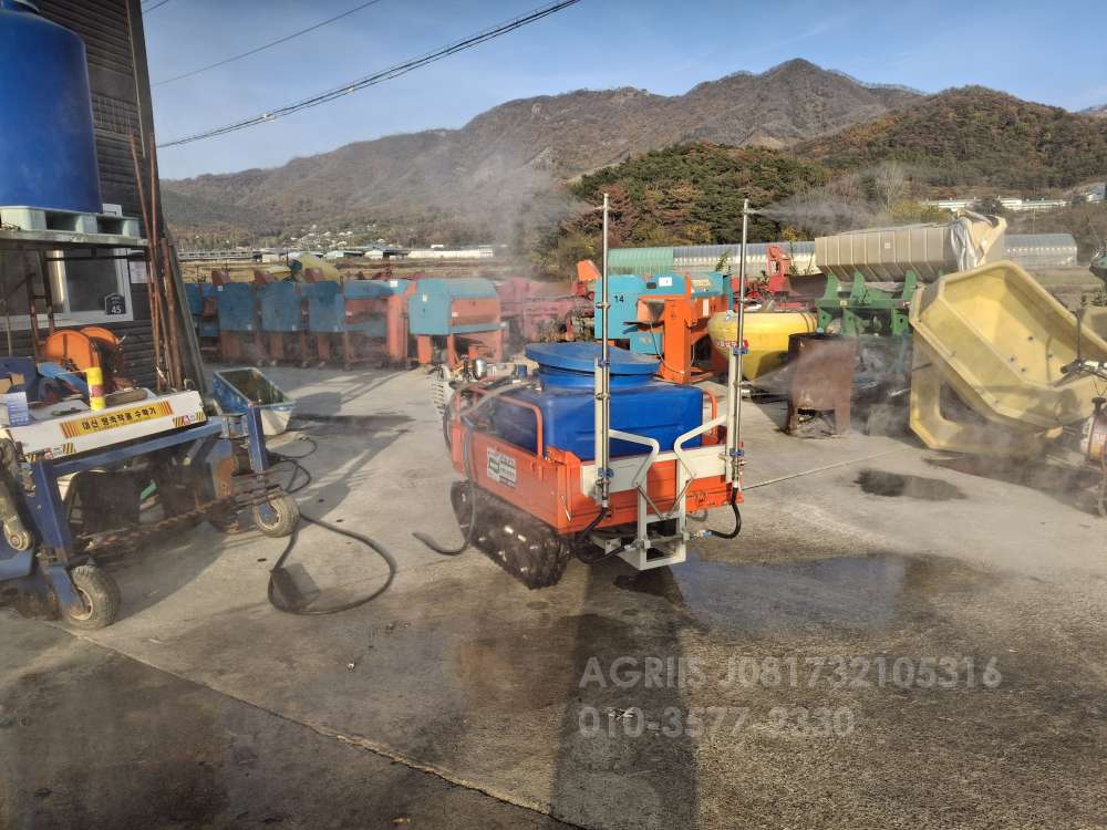  주행형 분무기 운반차  주행형 분무기 운반차  