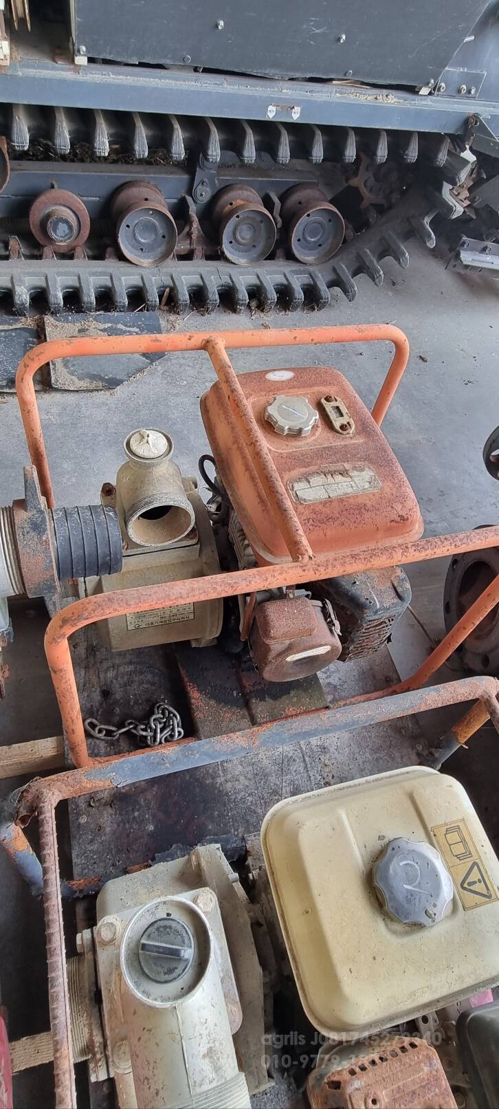  양수기 양수기 뒤우측면