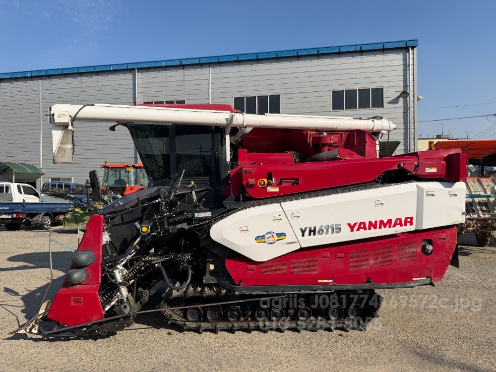 얀마 콤바인 YH6115 (6조식)