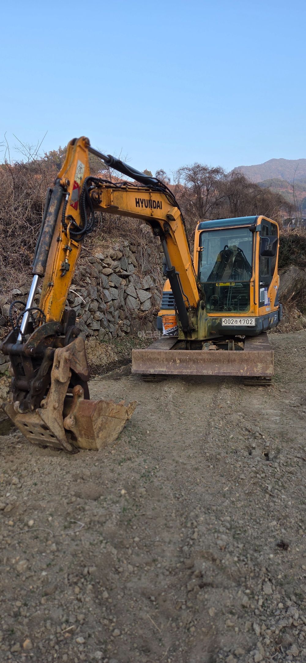 현대 굴삭기 로백스55 (5.8톤)